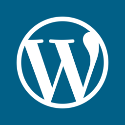 WordPressi rakenduse ikoon