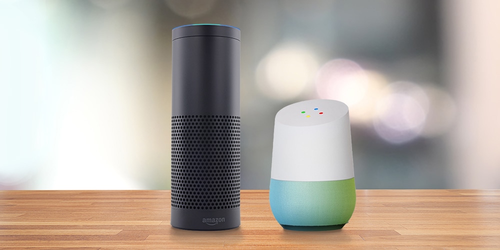 Amazon Echo vs. Beranda Google