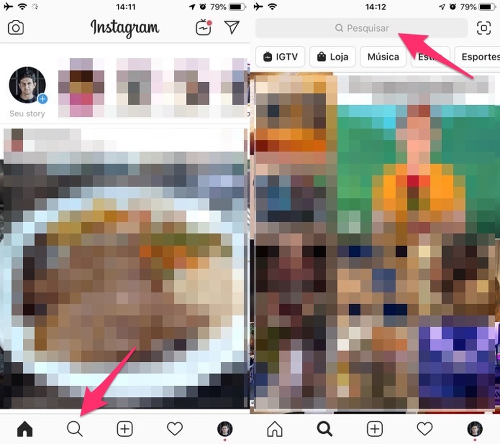 Millal hakata Instagrami fotode rakenduses kasutajaid otsima: Reproduo / Marvin Costa