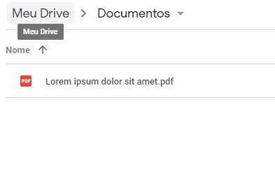 PDF-fail Google Drive'is
