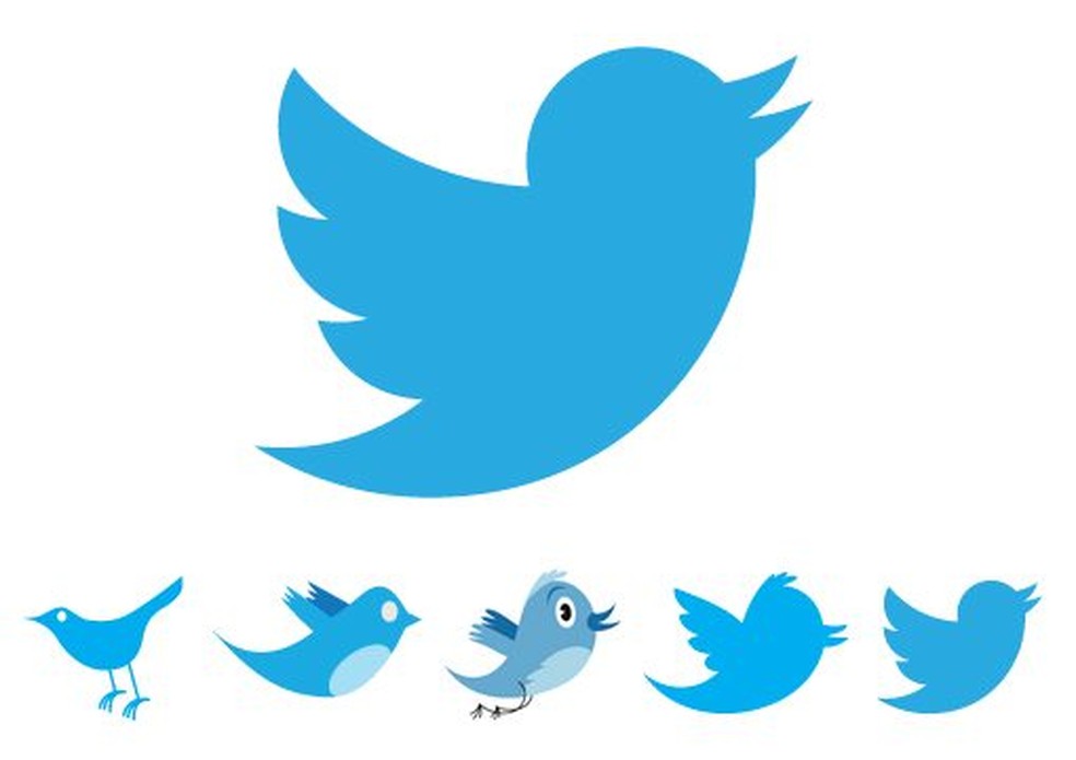 Twitter on sinilinnu ikooni mitu korda muutnud.Foto: Reproduction / DesignsHack
