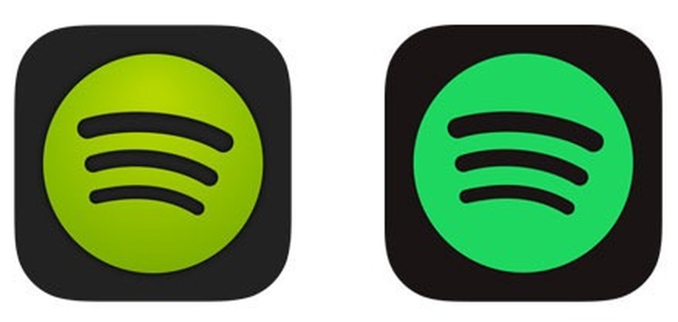 Spotify ikooni muutmine mõjutab ainult foto: Reproduo / Business Insider värvi