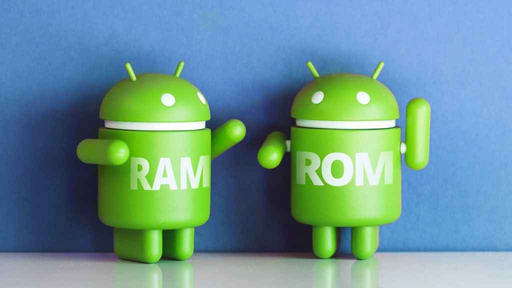 Mis vahe on RAM, ROM ja sisemine salvestusruum?