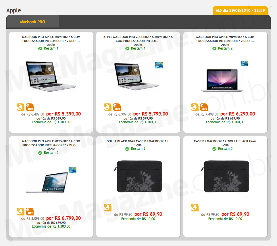 Fnac Outlet pakub MacBooks Pro allahindlusega kuni 1300 R $