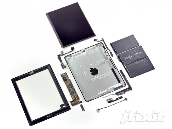 iFixiti poolt demonteeritud iPad 2 - Tcharam!