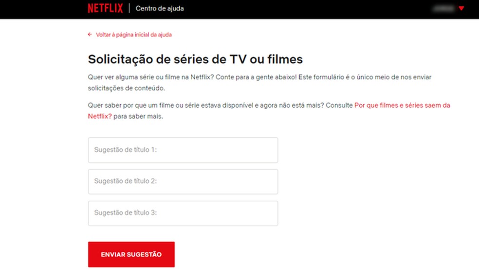     Netflixile on võimalik tiitlitaotlusi saata Foto: Reproduo / Gabrielle Ferreira