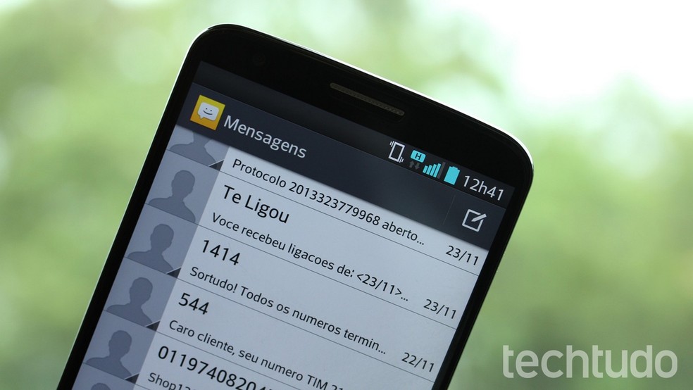 Ransomware saab ohvritega kontakti saata tekstsõnumeid Foto: Luciana Maline / TechTudo