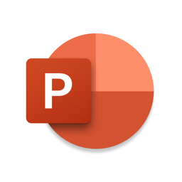 Rakenduse Microsoft PowerPoint ikoon