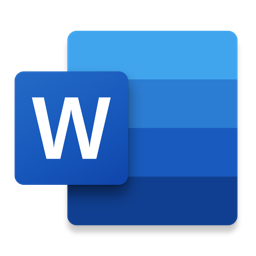 Microsoft Wordi rakenduse ikoon