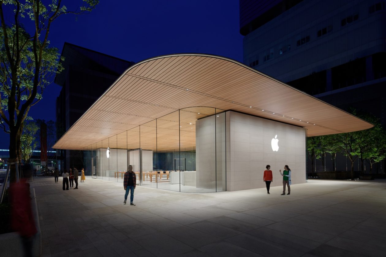 Apple avaldas fotod oma teisest (ja kaunist) Taiwani kauplusest [atualizado: inaugurao] -