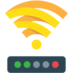 Wifi signaali tugevuse uurija rakenduse ikoon