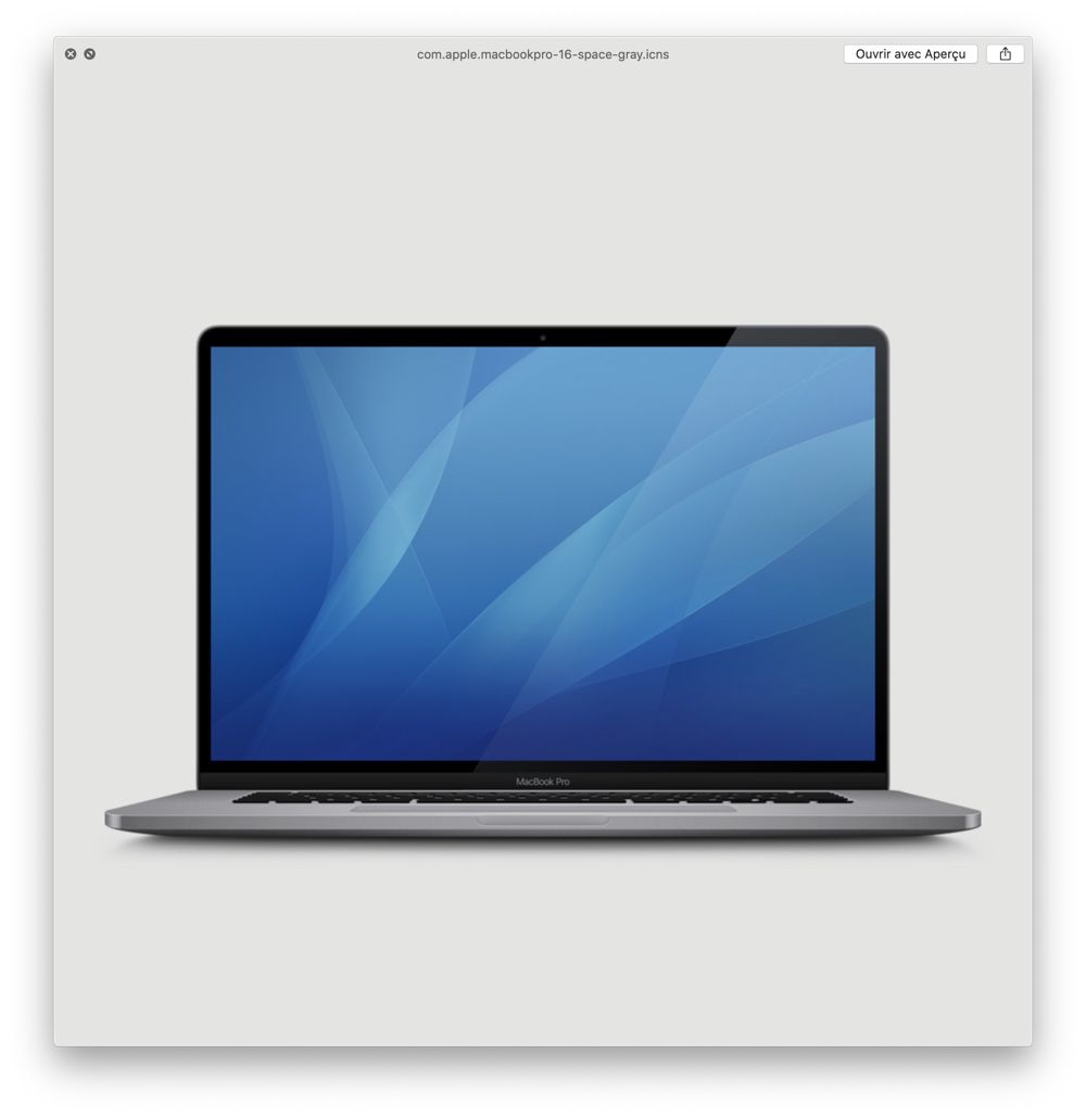 Kemungkinan referensi ke MacBook Pro 16 inci