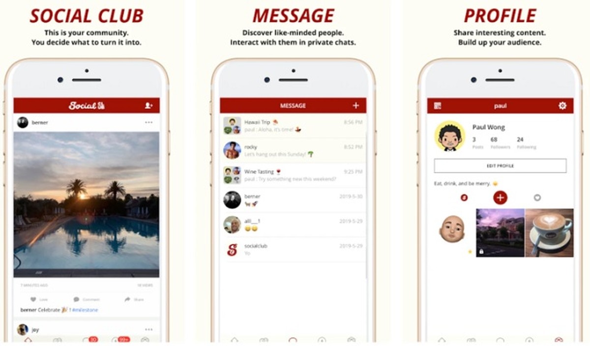 Kanapi Instagrami stiilis rakendus Social Club on App Store'is keelatud Sotsiaalmeedia