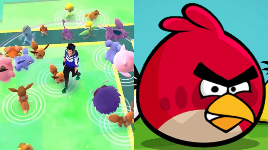 Pokémon Go ja Angry Birds on Androidi hitid