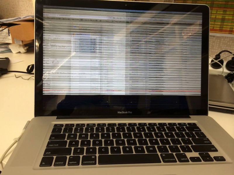 GPU probleemidega MacBook Pro