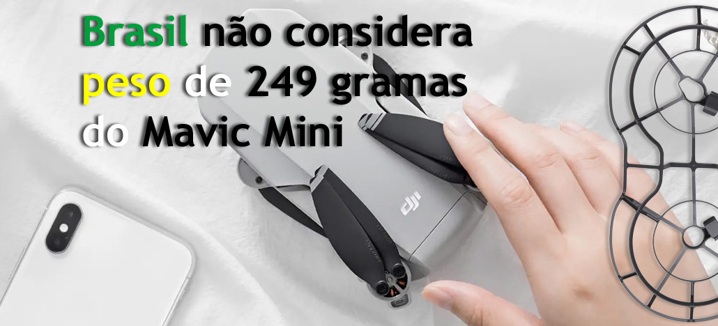 ANAC: Mavic Mini-l on samad seadused kui enam kui 250-grammistel droonidel Brasiilias - MÕISTATUD