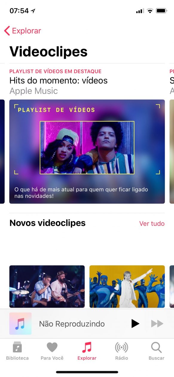 Apple Music saab uue jaotise "Videoklipid" koos videote esitusloenditega [atualizado: iTunes 12.7.4]