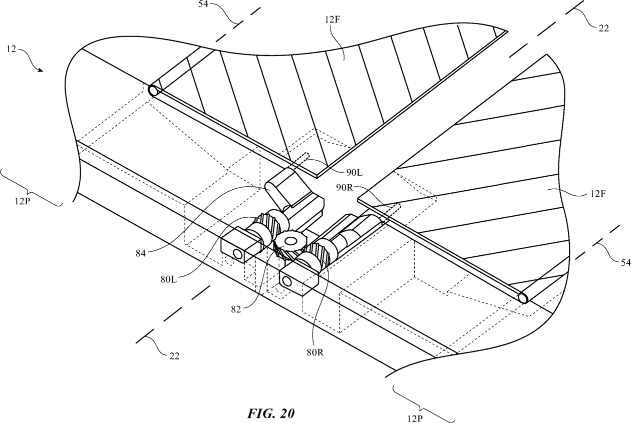 Kokkupandavat ekraani hõlmav Apple'i patent