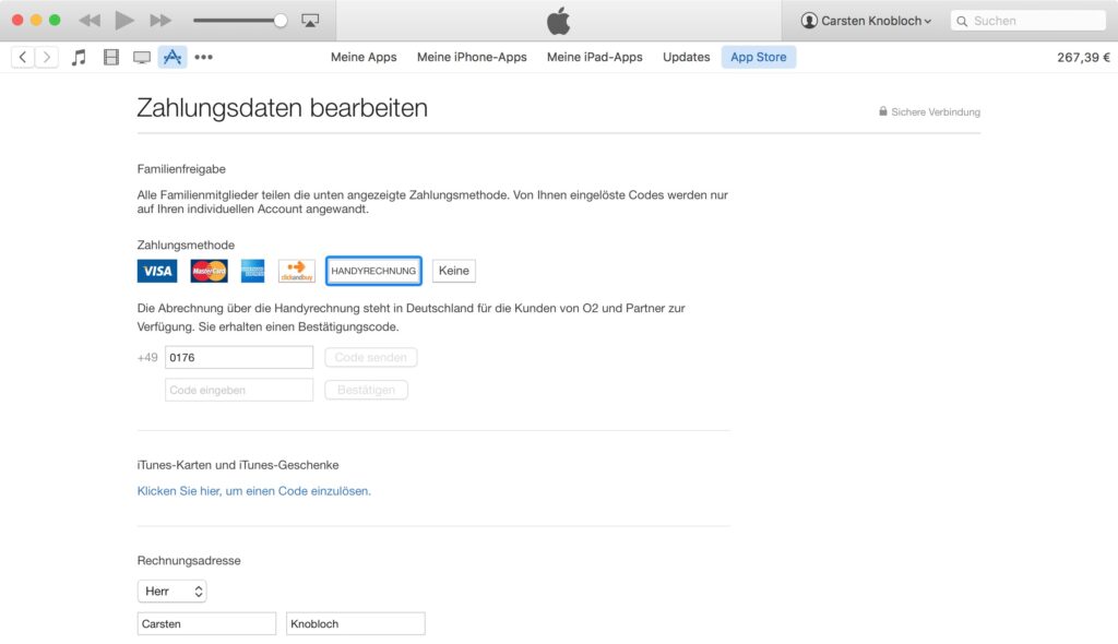 Apple laiendab iTunes Store'i arveldusteenuseid telefonioperaatorite kaudu; kas see juhtub Brasiilias?