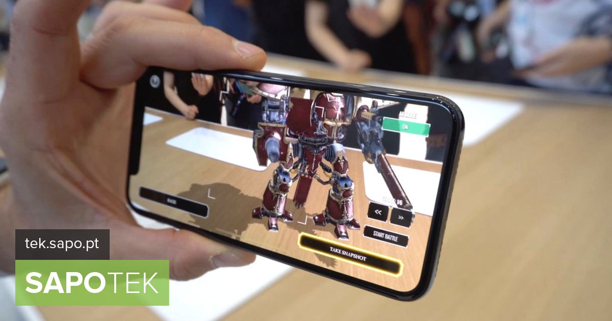 Apple: lubab nüüd iPhone'is - iOS-is - laiendatud reaalsuses sisseoste teha