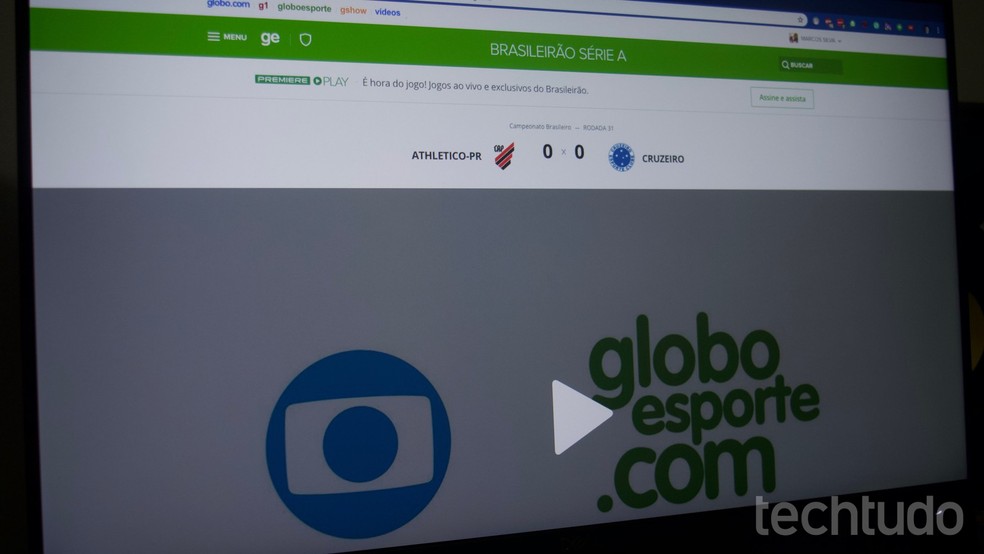 Siit saate teada, kuidas vaadata Athletico-PR x Grmio veebis ja tasuta Globoesporte.com veebisaidil. Foto: Marvin Costa / TechTudo