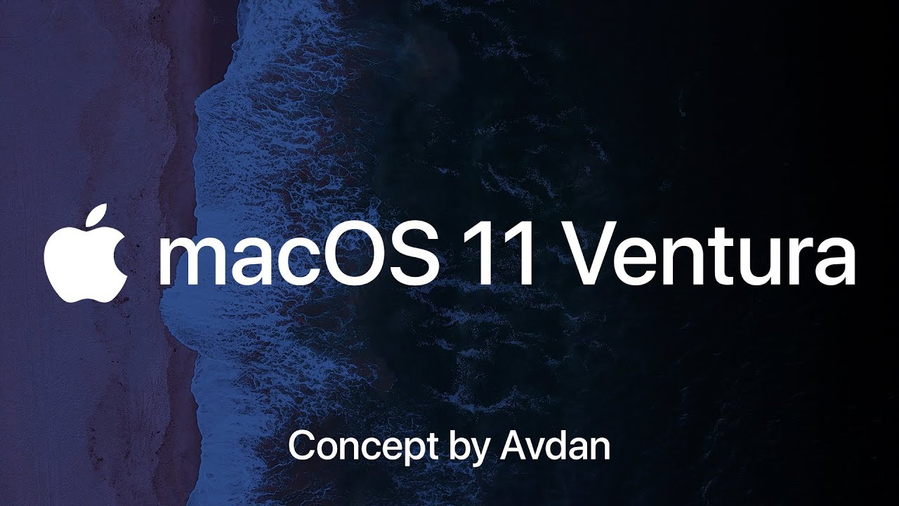 Disainerid kujutavad ette, kuidas "MacOS 11 Ventura" saab - .br