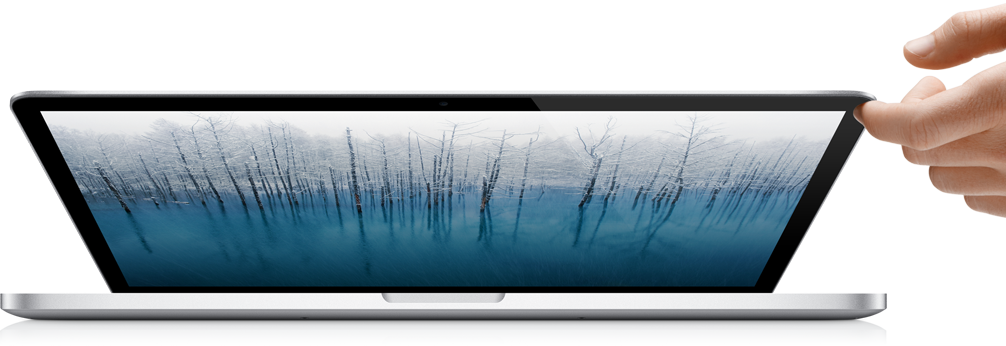 DisplayMate: võrkkesta ekraaniga MacBook Pro on tõenäoliselt esimene Apple'i toode, mis on varustatud Sharp IGZO tehnoloogiaga