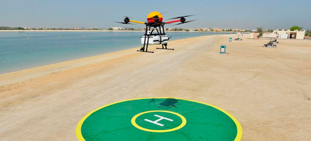 Dubai raekojas töötati välja elupäästev lendava päästja droon