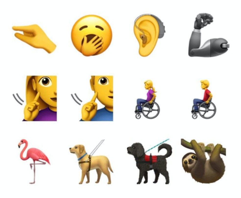 Uute emotikonide käivitab Unicode iOS 13.2-s Foto: Reproduo / Emojipedia