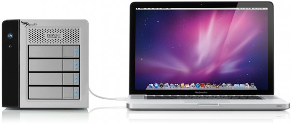 Lubage Thunderbolt RAID MacBook Pro abil