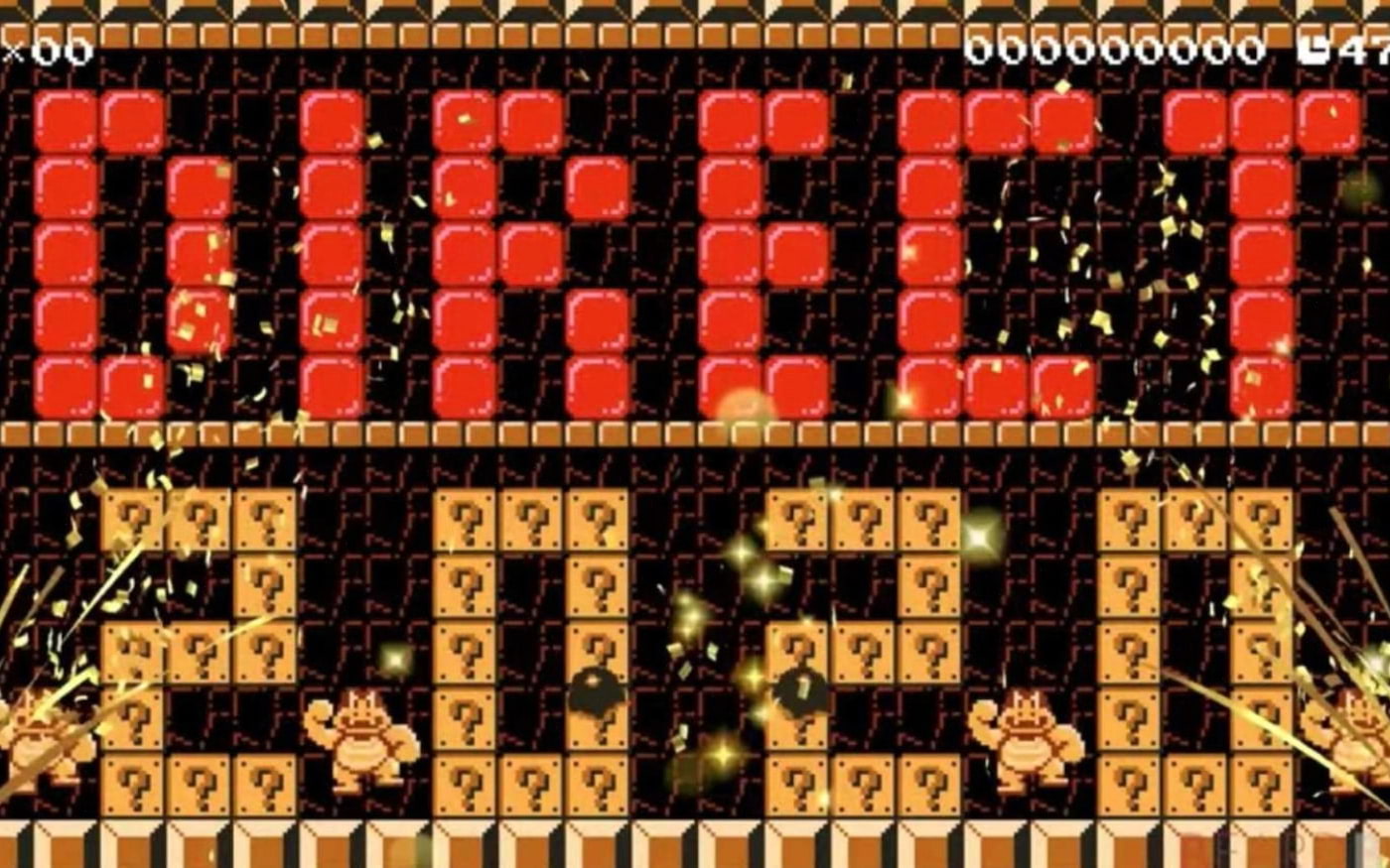 F-il oli igav ootamine ja oma Nintendo Direct loomine Super Mario Maker 2 faasis
