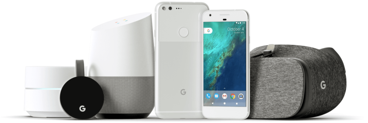 Google esitleb Pixeli nutitelefone koos "kõigi aegade parima mobiilikaameraga" ja muude uudistega, näiteks Kodu ja Daydream View VR