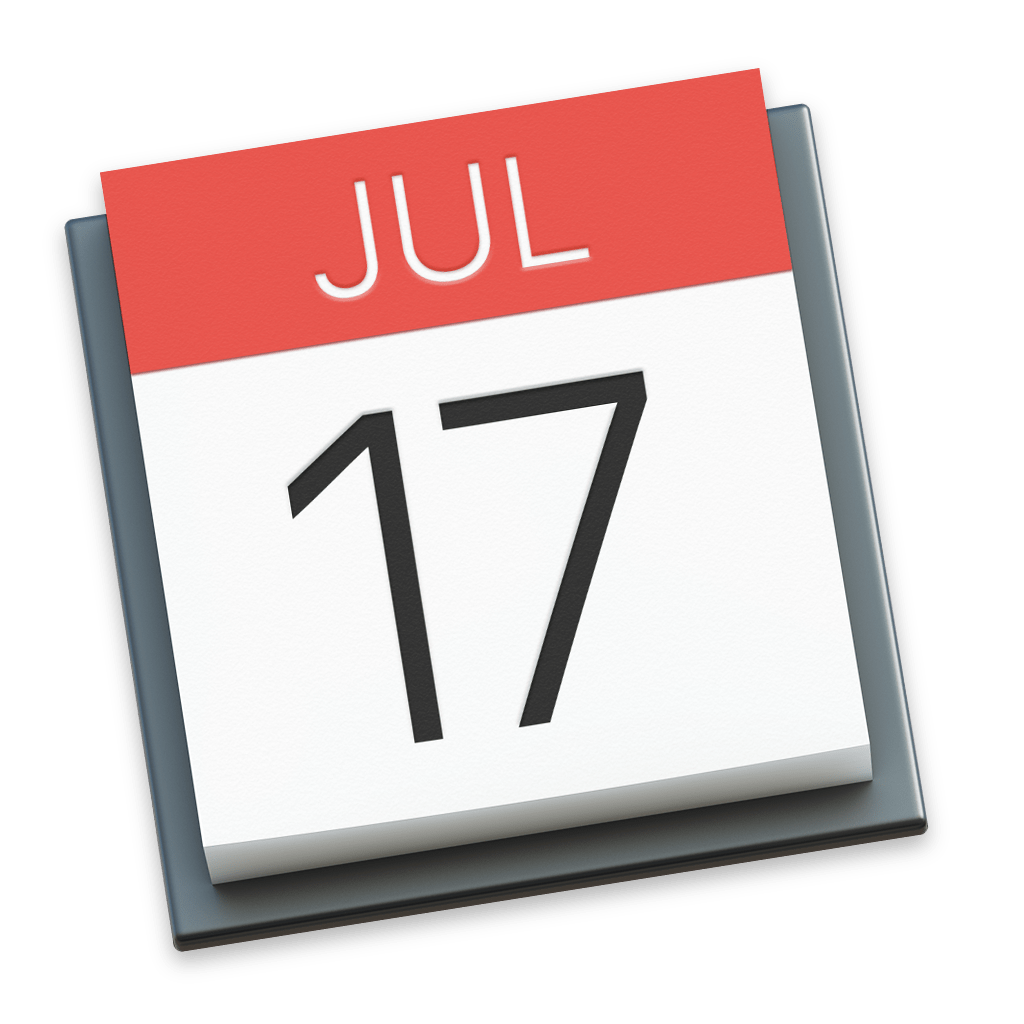 ikon - Kalender macOS