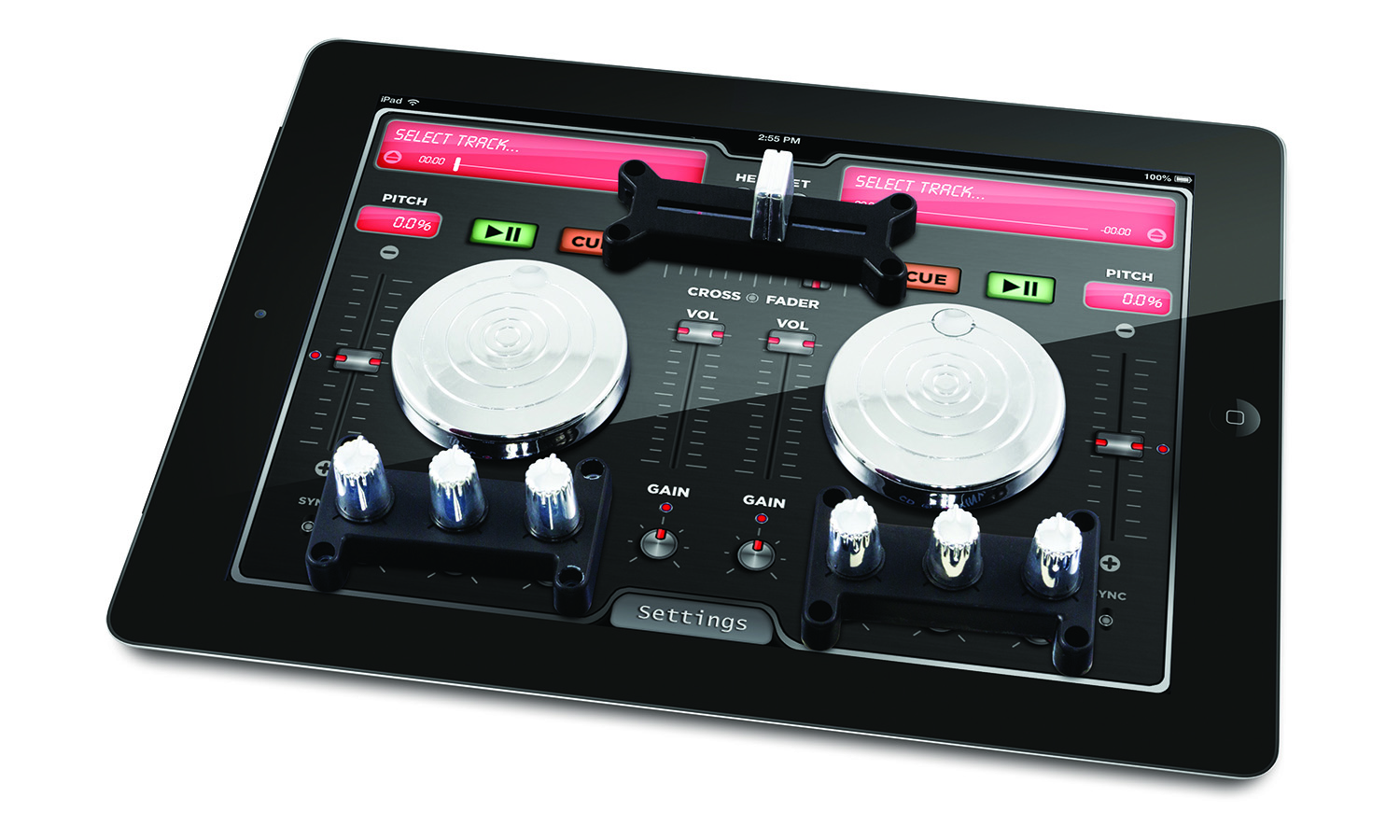 ION Audio käivitas CES 2013 Scratch 2 Go, mis on DJ-de rakenduste füüsiliste juhtelementide komplekt