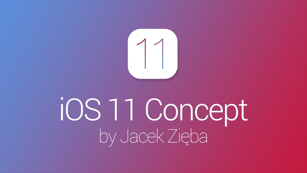 IOS 11 kontseptsioon näitab uudiseid, mis võivad jõuda uude süsteemi