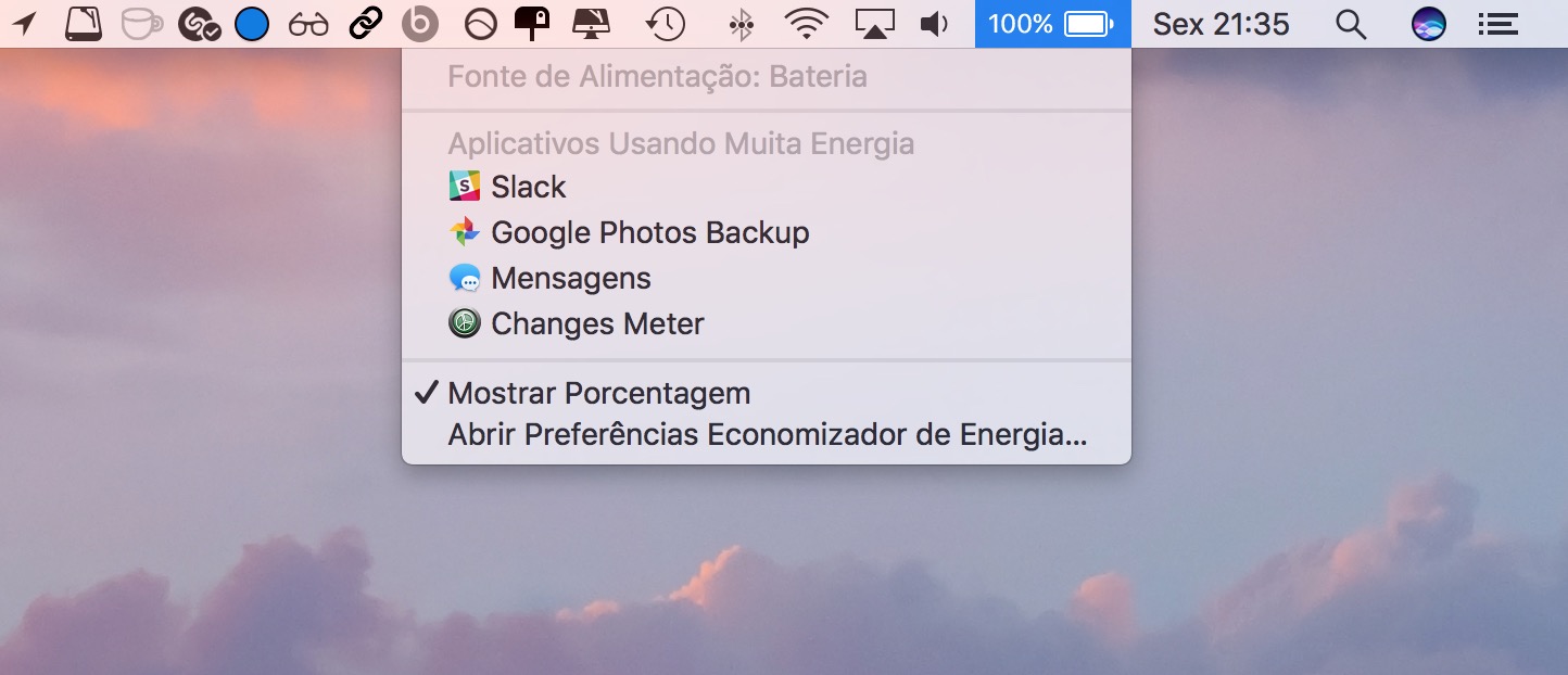 Tidak ada perkiraan masa pakai baterai pada macOS Sierra 10.12.2