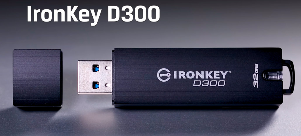 Kingston kuulutas välja USB-võtme, mille kasutamiseks on vaja parooli, IronKey Serialized (D300S)