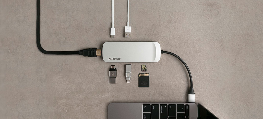 Kingston lana Nucleum jaotur koos täiendavate USB-ühenduste ning SD- ja HDMI-kaardipesadega