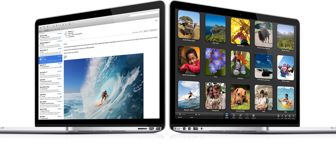 15-tolline MacBook Pro võrkkesta ekraaniga