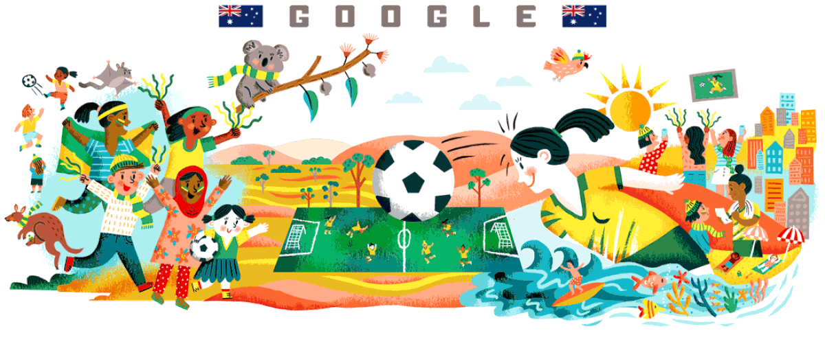 Naiste jalgpalli maailmameistrivõistlused saavad teise Google Doodle | Internet