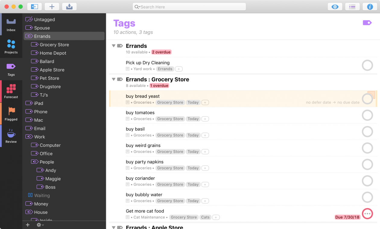 OmniFocus 3 macOS jaoks on välja antud; veebiversioon on juba testimisel