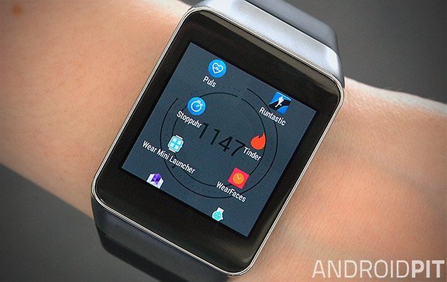 Samsung Gear Live Android kasutab teritusrakendust