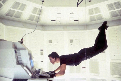 Võimatu missiooni stseenid koos Tom Cruise'iga