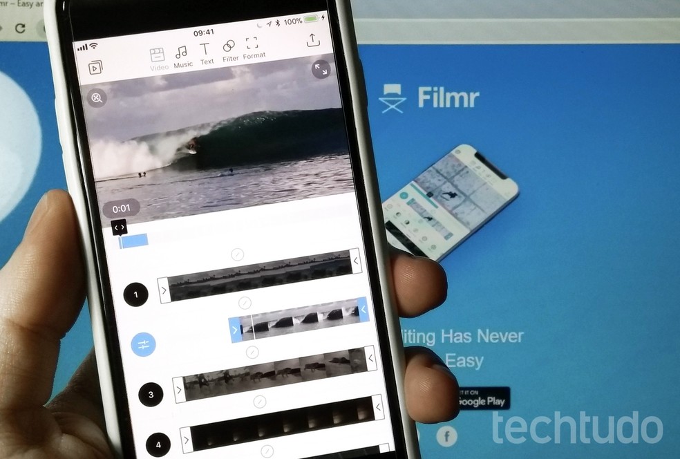 Rakendus videote kiirendamiseks: õppige, kuidas kasutada filmi FILMR oma mobiiltelefonil Foto: Rodrigo Fernandes / TechTudo