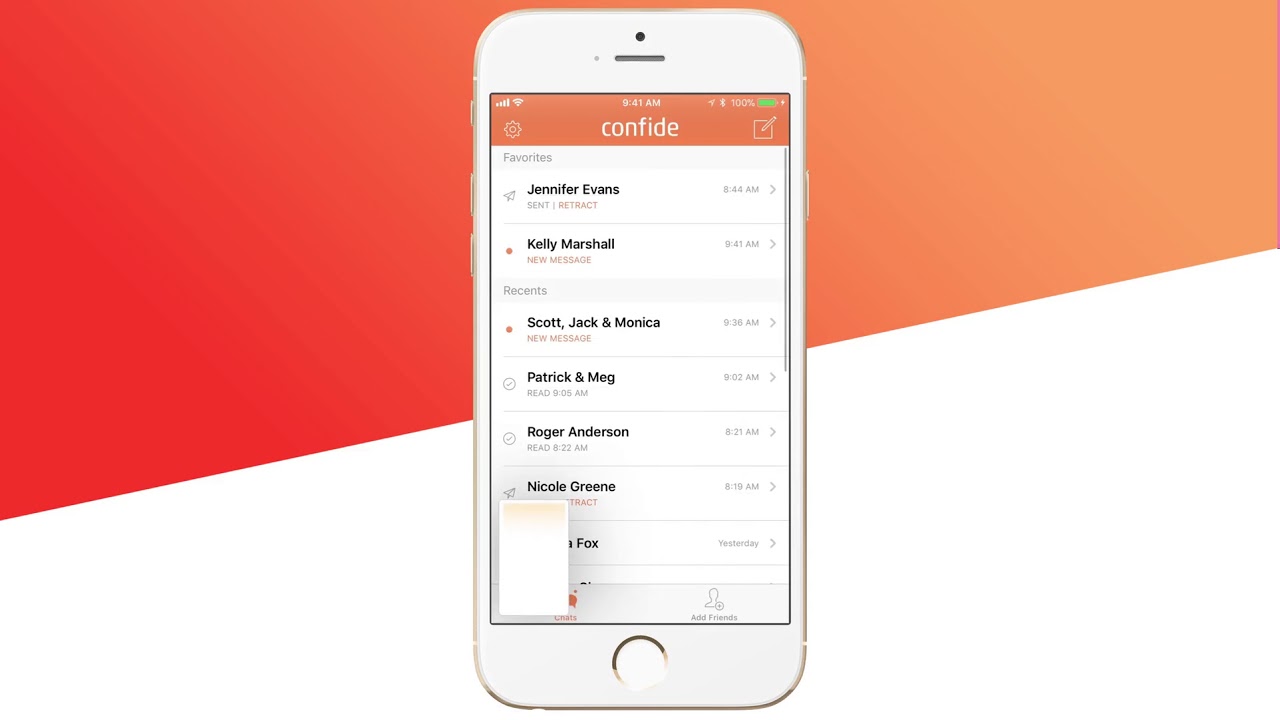 Rakenduse Confide eest vastutavad isikud loovad funktsioone, et vältida iOS-is ekraanipilte - ja teevad need kõigile soovijatele kättesaadavaks