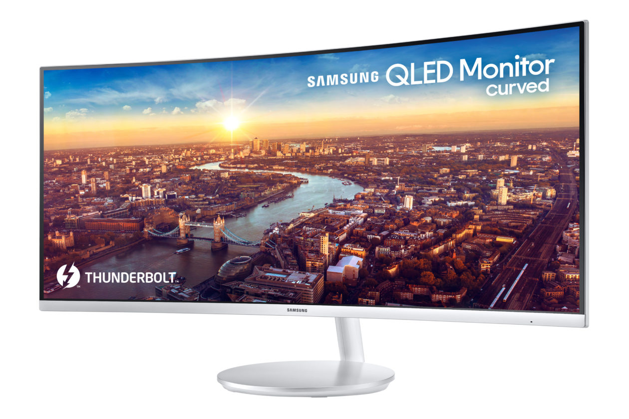 Samsung kuulutas välja uue kõverdatud QLED-ekraaniga Thunderbolt 3 monitori -