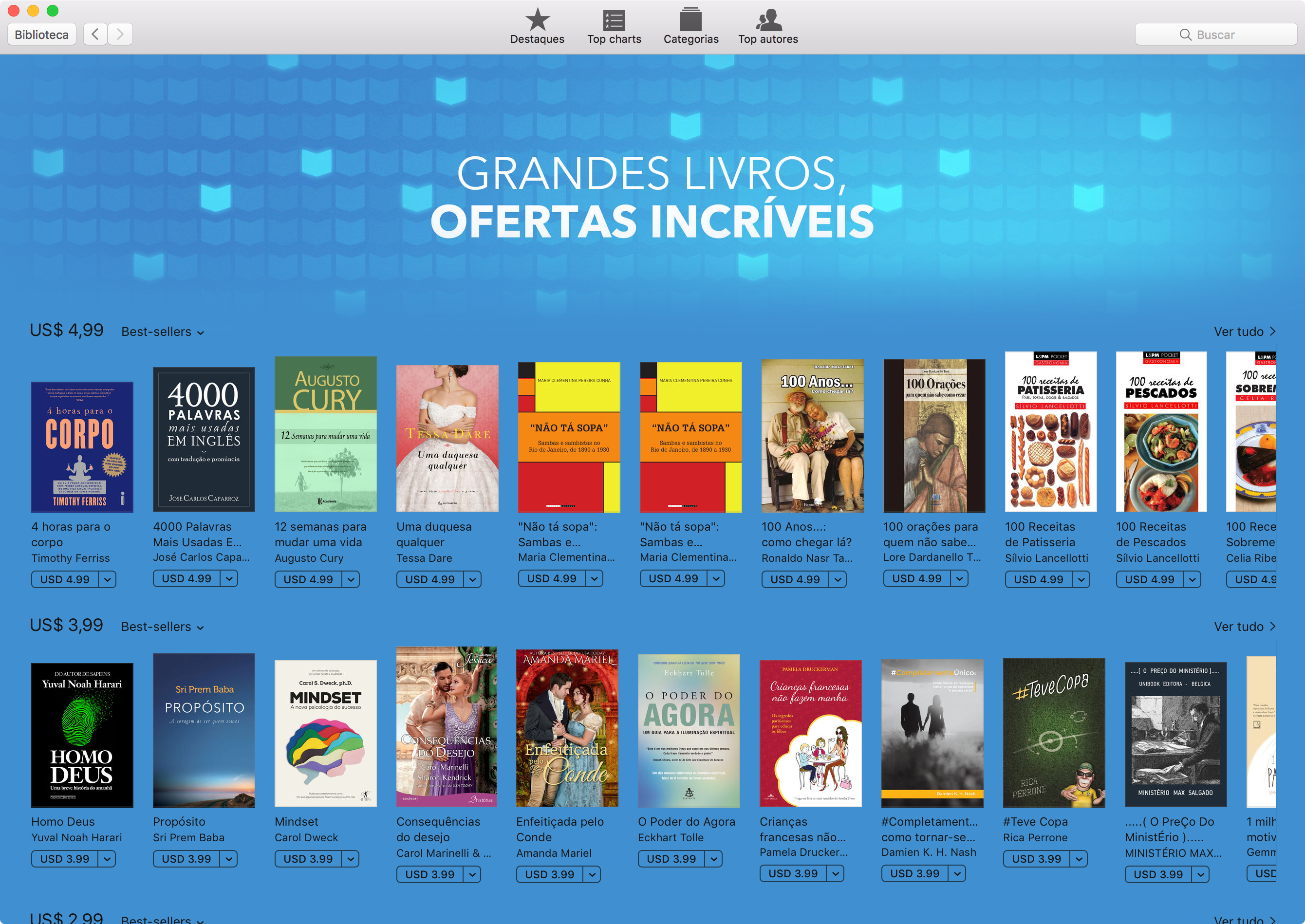 Suurepärased raamatud, suurepärased pakkumised iBooksupoes