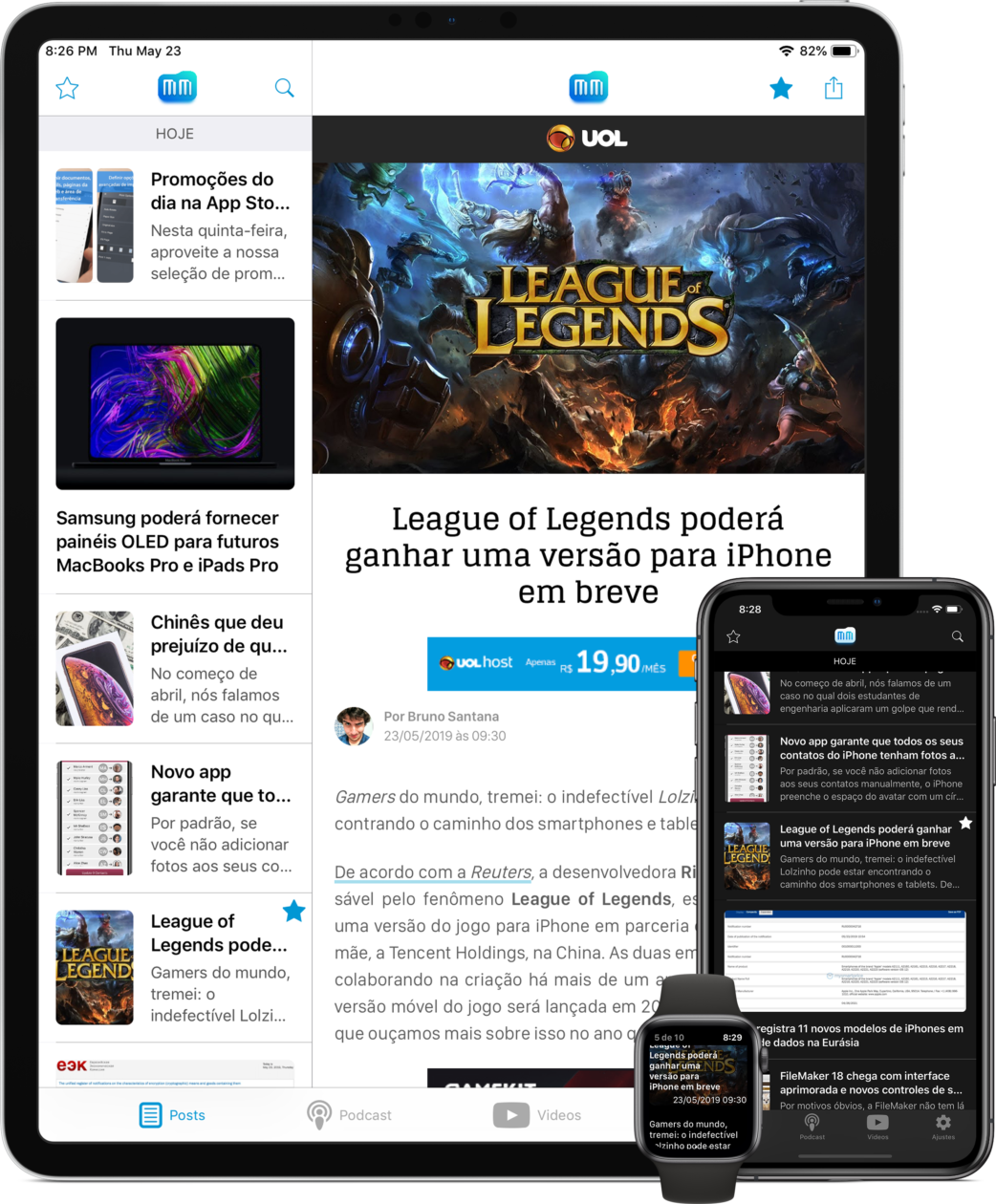 Aplikasi MacMagazine - Verse 4.0 (iPad Pro, iPhone XS Max dan Apple Watch Series 4)