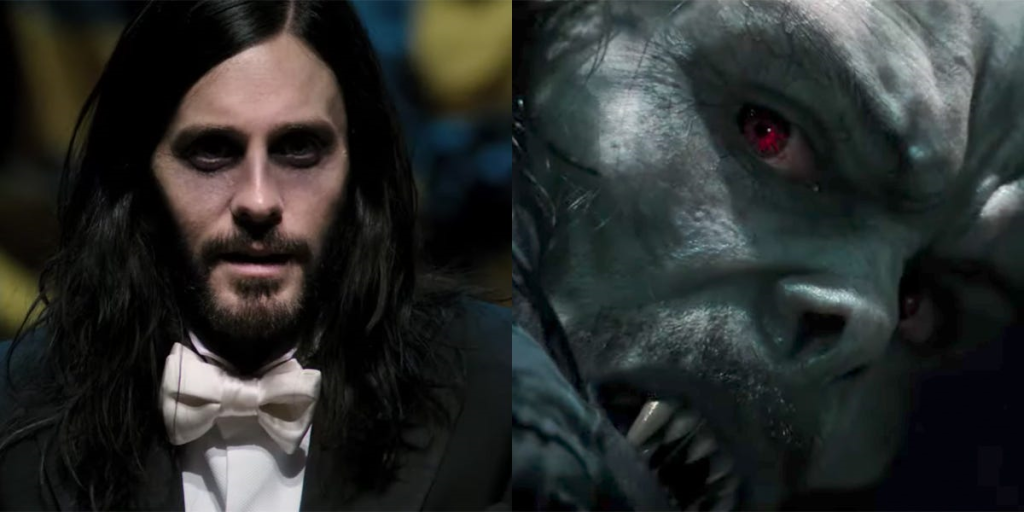 Näitleja Jared Leto filmist Morbius 