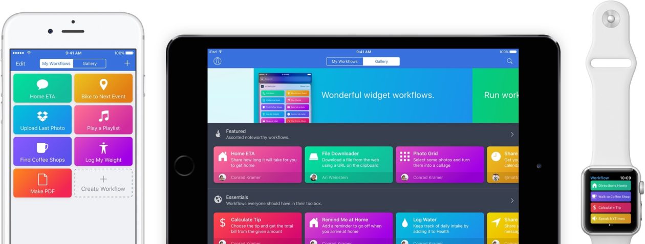 Viimased värskendused App Store'is: Workflow, Waze, Gmail, Google Drive, Mactracker ja palju muud!